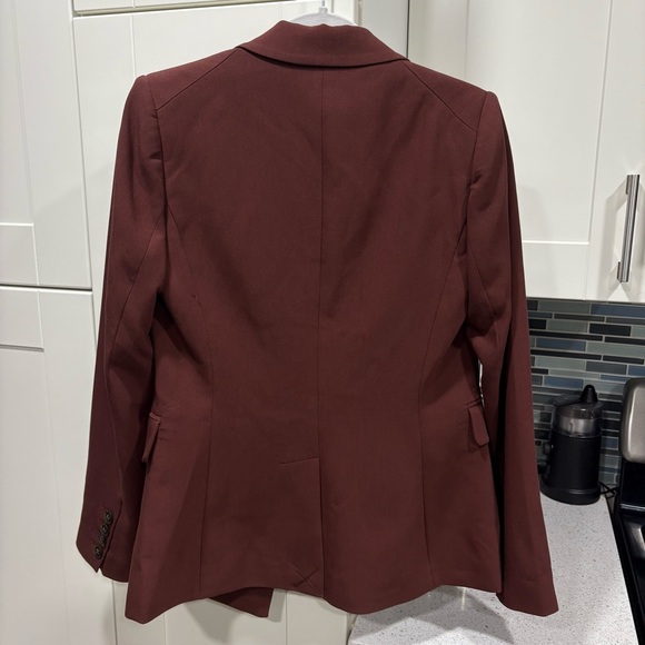 NWT Paige Malbec double breasted blazer in mahogany - Picture 11 of 11